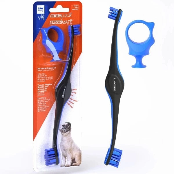 Paw Ready BrushMate Toothbrush with Biteblock dog health supplement,dog multivitamin,canine health care