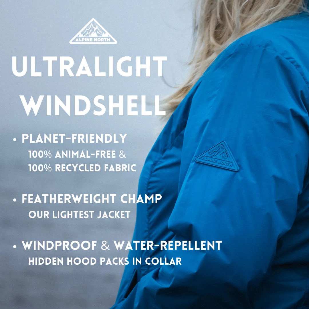 PELLY PLUS | WOMEN'S (RECYCLED) ULTRALIGHT WINDSHELL JACKET (PLUS SIZE)