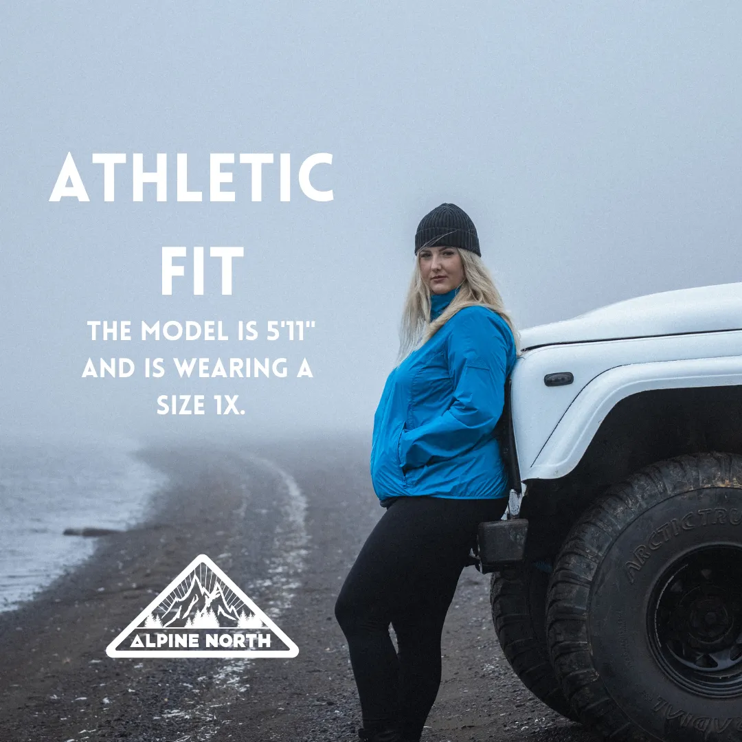 PELLY PLUS | WOMEN'S (RECYCLED) ULTRALIGHT WINDSHELL JACKET (PLUS SIZE)