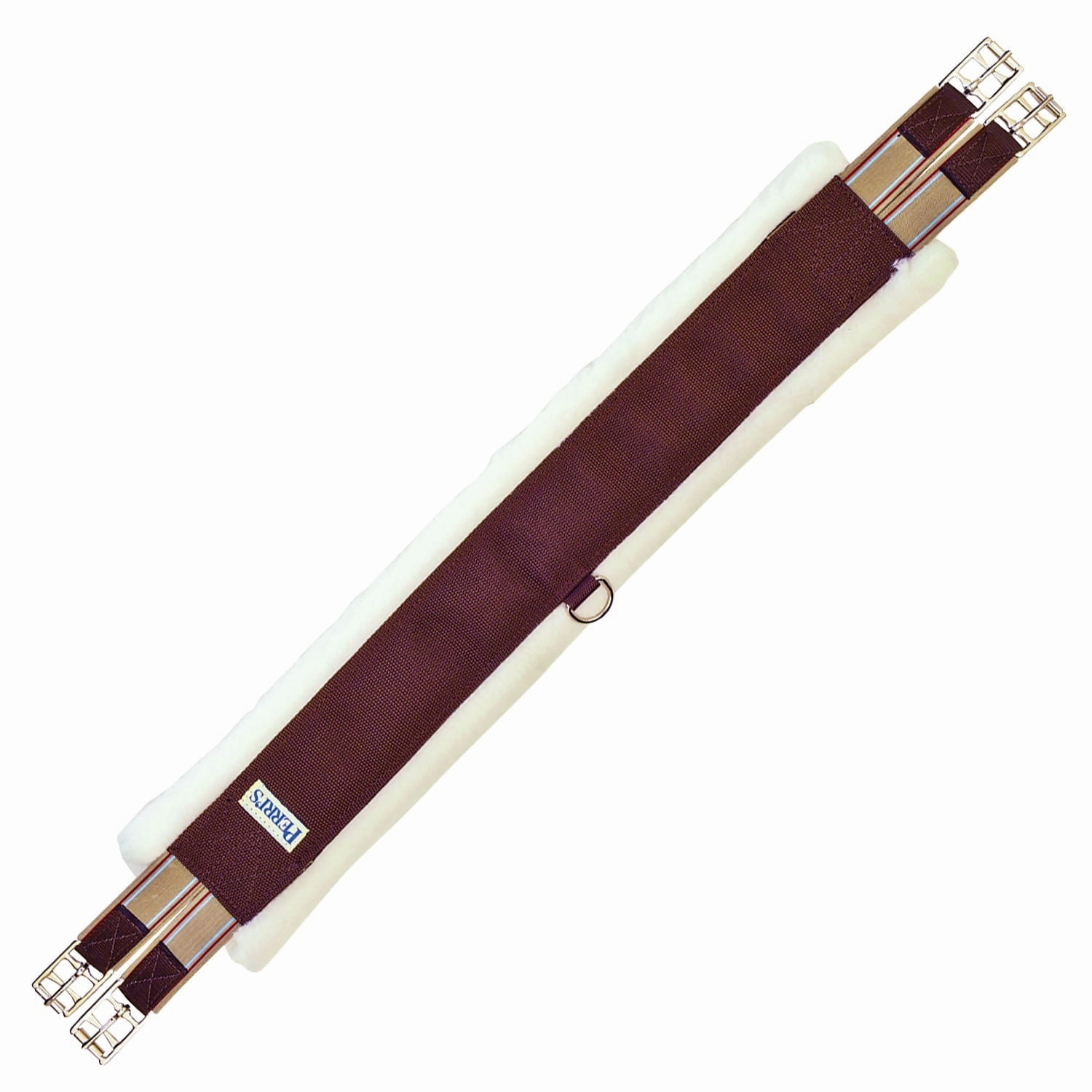 Perri's Nylon Fleece Girth, Double Elastic End, Brown ear cleaner dog,dog eye drops,pet ear wipes