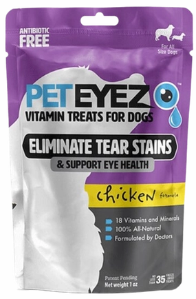 Pet Eyez Vitamin Treats for Dogs Freeze Dried Chicken 1oz Bag stainless steel bowl,metal pet feeder,steel water dish