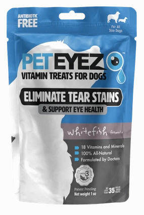 Pet Eyez Vitamin Treats for Dogs Freeze Dried Whitefish 1oz Bag stainless steel bowl,metal pet feeder,steel water dish