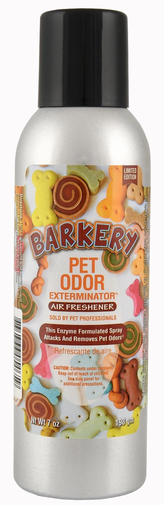 Pet Odor Exterminator Air Freshener Spray, Barkery, 7 oz cat odor control,cat litter deodorizer,cat cleaning wipes