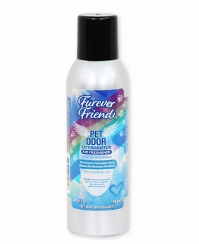 Pet Odor Exterminator Air Freshener Spray, Furever Friends, 7 oz cat odor control,cat litter deodorizer,cat cleaning wipes
