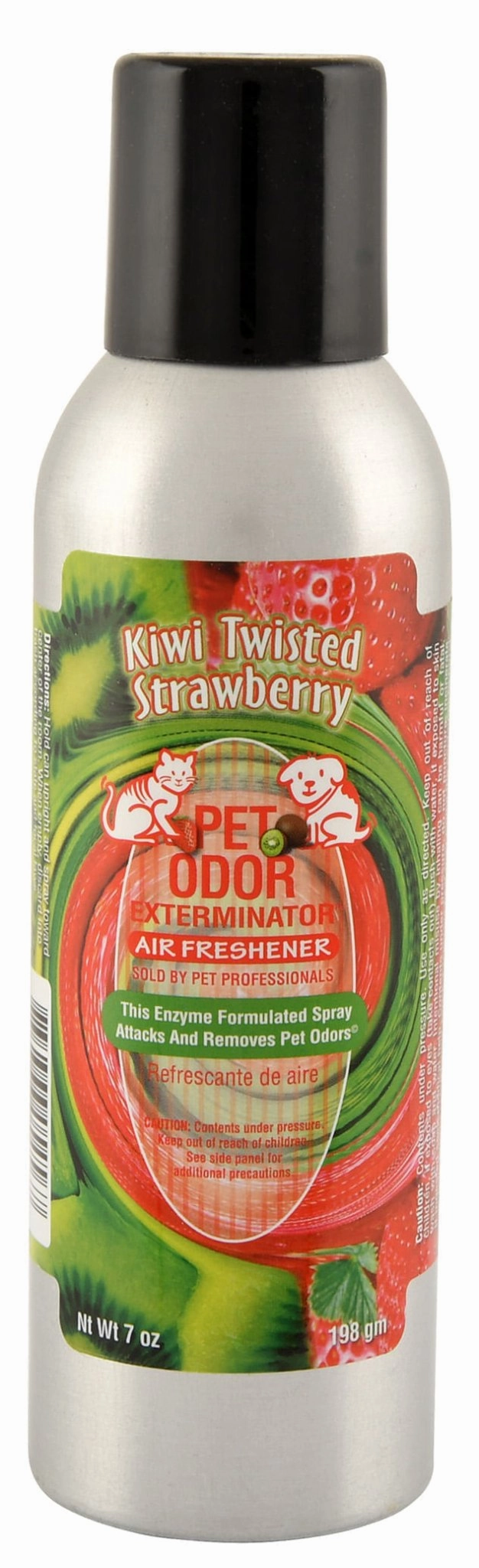 Pet Odor Exterminator Air Freshener Spray, Kiwi Twisted Strawberry, 7 oz cat odor control,cat litter deodorizer,cat cleaning wipes