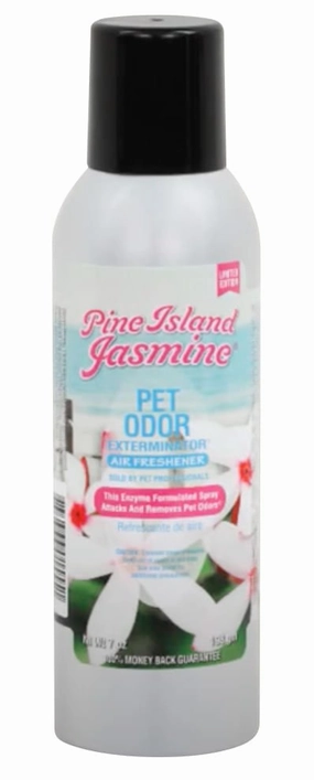 Pet Odor Exterminator Air Freshener Spray, Pine Island Jasmine, 7 oz cat odor control,cat litter deodorizer,cat cleaning wipes