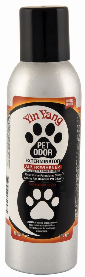 Pet Odor Exterminator Air Freshener Spray, Yin Yang, 7 oz cat odor control,cat litter deodorizer,cat cleaning wipes