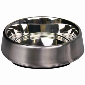 Pet One Anti Tip Stainless Steel Dog Bowl dog mattress,dog blanket,dog couch