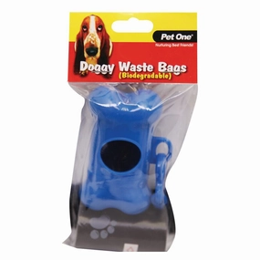 Pet One Doggy Waste Bag Dispenser dog mattress,dog blanket,dog couch