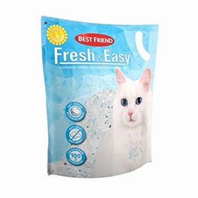 Petcrux Best Friend Unscented Fresh & Easy Silica Cat Litter cat waste,cat garbage bin,cat waste disposal