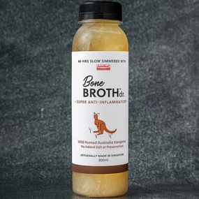 PetCubes Bone Broth Dr. Kangaroo Frozen Bone Broth 300ml raw pet food,frozen meat dog,raw feeding dog