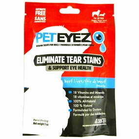 PetEyez Beef Liver Dog Treats dog health supplement,dog multivitamin,canine health care
