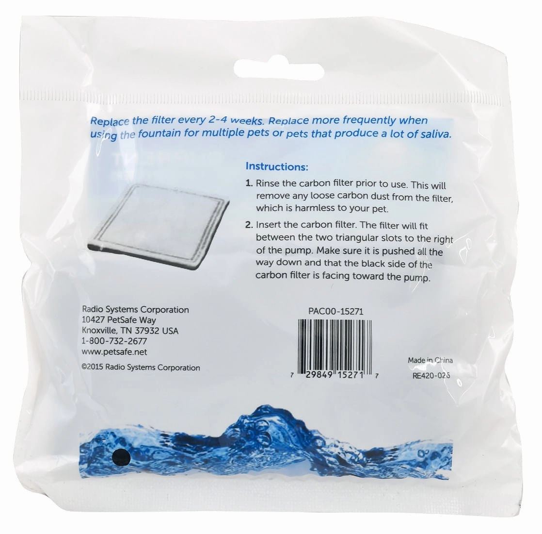 PetSafe Current Fountain Replacement Filters, 4 pk