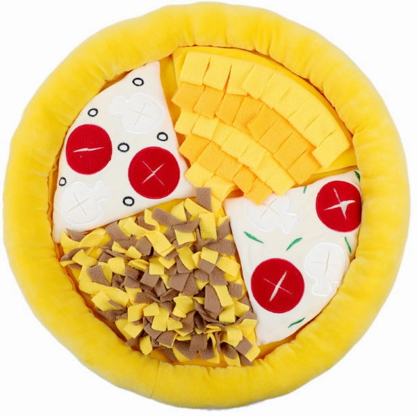 Pizza Snuffle Mat dog bowl,slow feeder,pet food dish