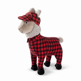 PJ the Pjama Llama, Dog Squeaky Plush toy wet cat food,canned cat food,gravy cat food