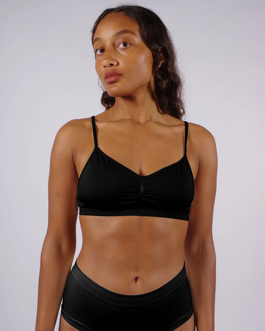 POISE Bra Top | Black