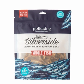 Polkadog Atlantic Silverside poultry chews,horse chew toys,bird packaged treats