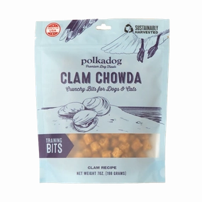 Polkadog Clam Chowda (Bits) poultry chews,horse chew toys,bird packaged treats