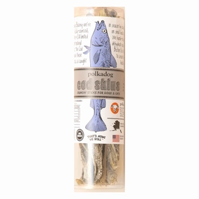 Polkadog Cod Skins poultry chews,horse chew toys,bird packaged treats