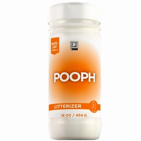 Pooph Litterizer, 16 oz cat odor control,cat litter deodorizer,cat cleaning wipes