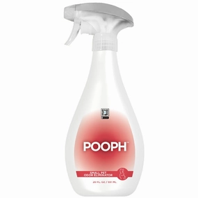 Pooph Small Pet Odor Eliminator, 20 oz cat odor control,cat litter deodorizer,cat cleaning wipes