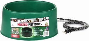 Premium Heated Water Bowl, 1.5 Gallon cat food bowl,cat feeder,elevated cat dish