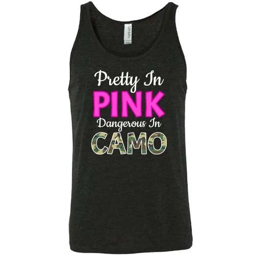 Pretty In Pink Dangerous In Camo Shirt Unisex