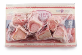 Primal 2" Buffalo Bones 6 Pack frozen raw dog food,raw patties for dogs,raw diet dog food