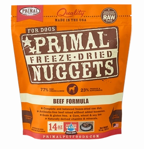Primal Freeze-Dried Dog Food - Beef frozen pet food,frozen raw meals,dog frozen nuggets