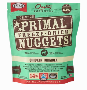 Primal Freeze-Dried Dog Food - Chicken frozen pet food,frozen raw meals,dog frozen nuggets