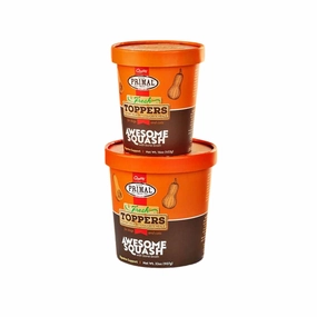 Primal Frozen Fresh Toppers - Awesome Squash puppy food,chew toy for puppies,small dog treats