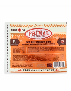 Primal Frozen Raw Beef Marrow Bone Medium 1pk pet id tag,personalized dog tag,engraved cat id