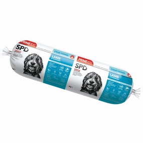 Prime100 SPD Lamb & Rosemary Grain Free Cooked Chilled Roll Dog Food 2kg (Exp 9Jul25) raw pet food,frozen meat dog,raw feeding dog