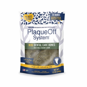 ProDen PlaqueOff Mini Dental Care Bones Vegetable Fusion Flavor Grain-Free Dog Treats 340g dog dental snacks,dental bones for dogs,dog oral sticks