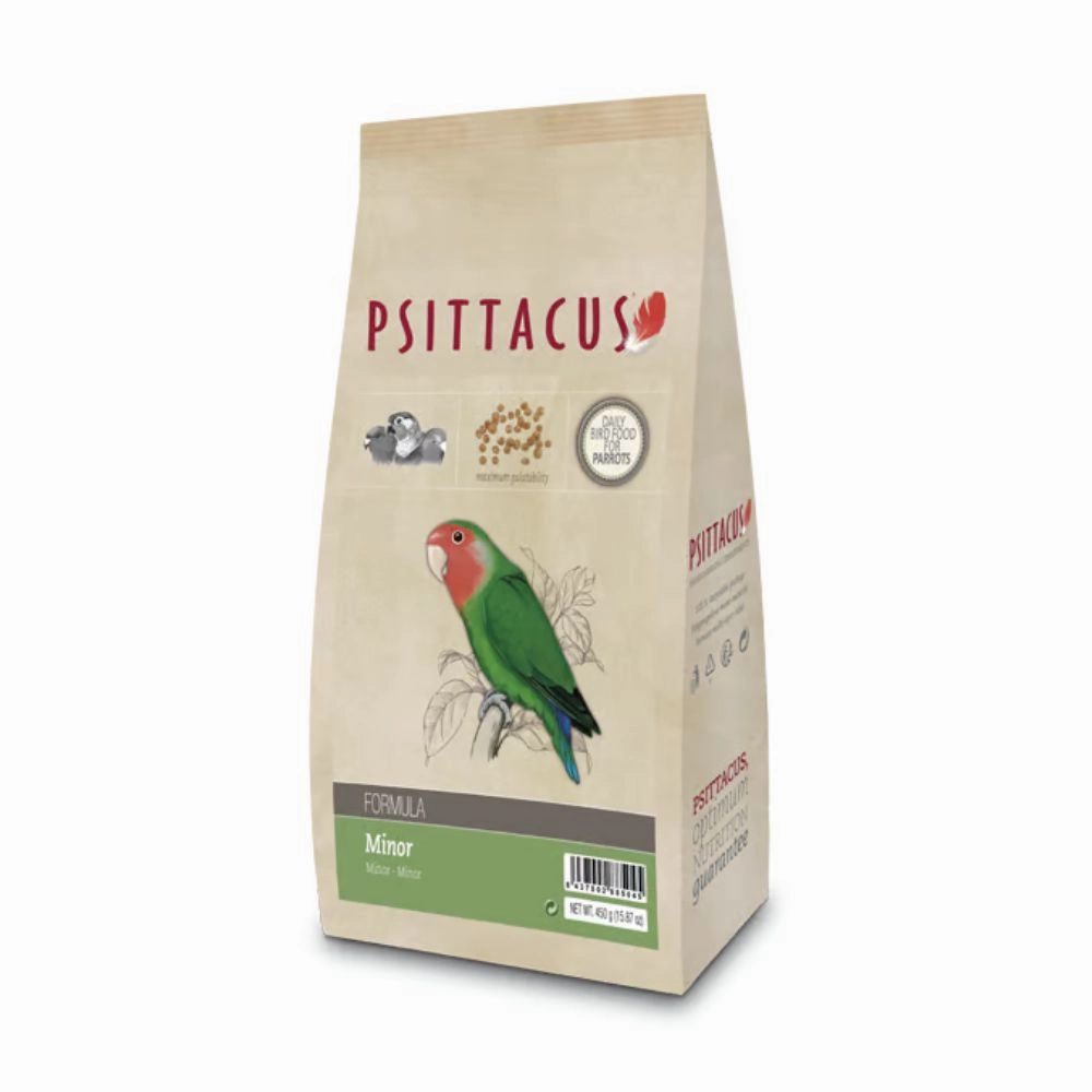Psittacus Formula Daily Bird Food For Parrots Minor 450g bird seed mix,small bird food,parakeet pellets