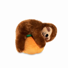 Pumpkin Sloth, Dog Squeaky Plush toy wet cat food,canned cat food,gravy cat food
