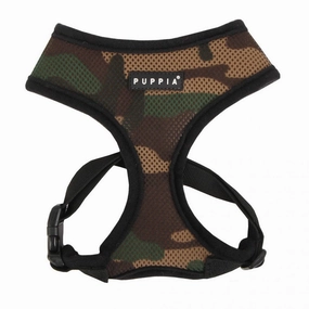PUPPIA SOFT HARNESS-AC30 - CAMO -  XS dog harness and leash,reflective dog collar,pet walking gear