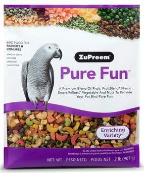 Pure Fun Bird Food for Parrots & Conures soft chew treat,chewy dog snacks,tender bites for dogs