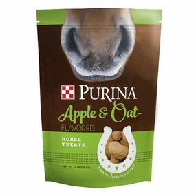 Purina Apple & Oat Flavored Horse Treats made in usa dog toy,usa dog food,american dog products