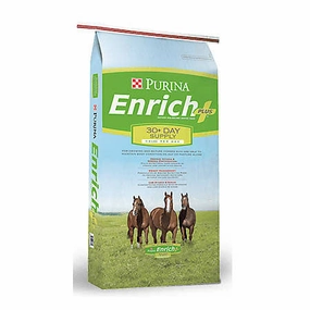 Purina Enrich Plus Ration Balancing Pellet Horse Feed made in usa dog toy,usa dog food,american dog products