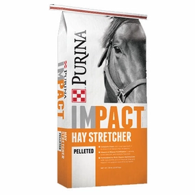 Purina Impact Hay Stretcher Pelleted Horse Feed made in usa dog toy,usa dog food,american dog products