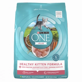 Purina ONE  Plus Healthy Kitten Dry Cat Food cat toys and food,complete cat care,all in one cat kit