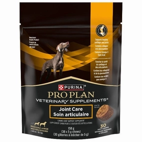 Purina Pro Plan Veterinary Supplements Joint Care; Soft chews for Medium/Large Dogs dog health supplement,dog multivitamin,canine health care