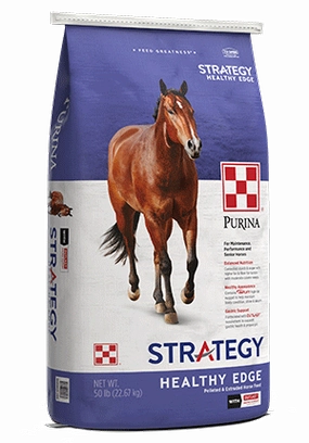 Purina Strategy Healthy Edge Horse Feed made in usa dog toy,usa dog food,american dog products