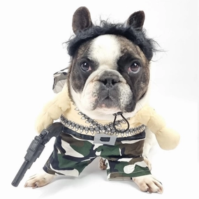 Rambo Dog Costume english tack set,horse saddle gear,equestrian supplies