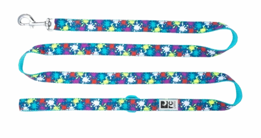 RC Pets Patterned Dog Leash 1/2"x6' - Splatter