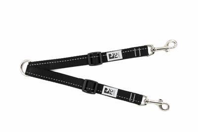 RC Pets Primary Adjustable Dog Leash Coupler - Black