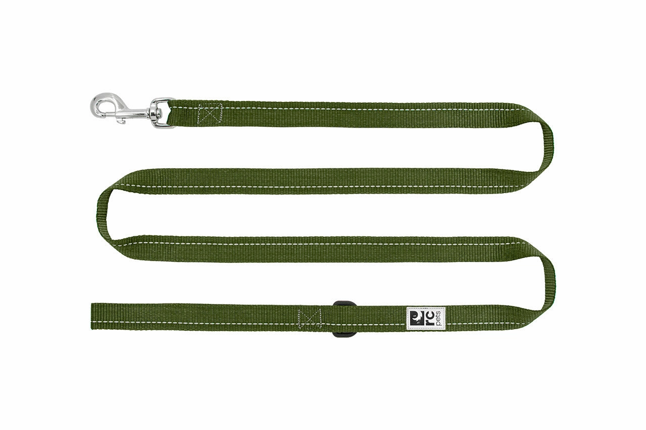 RC Pets Primary Dog Leash 1/2"x6' - Dark Olive