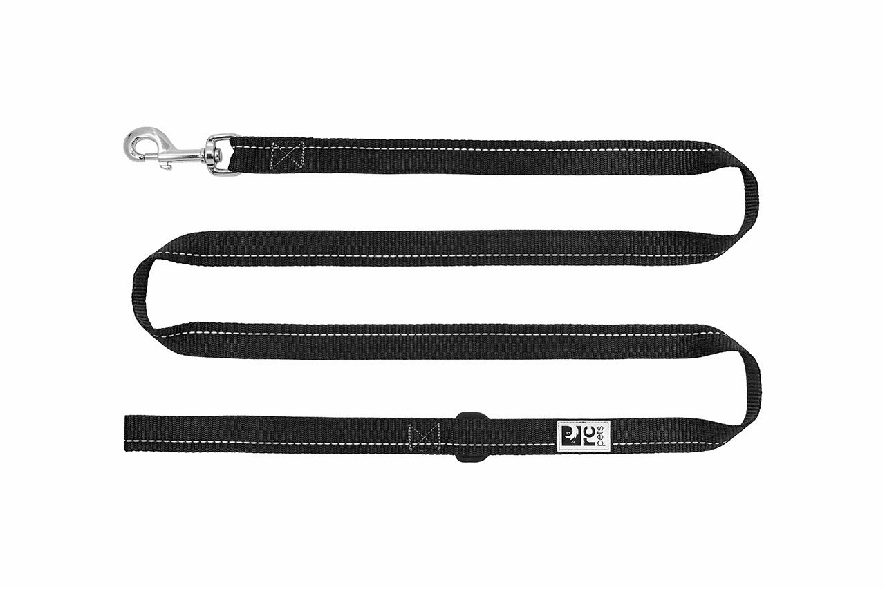 RC Pets Primary Dog Leash 1"x6' - Black