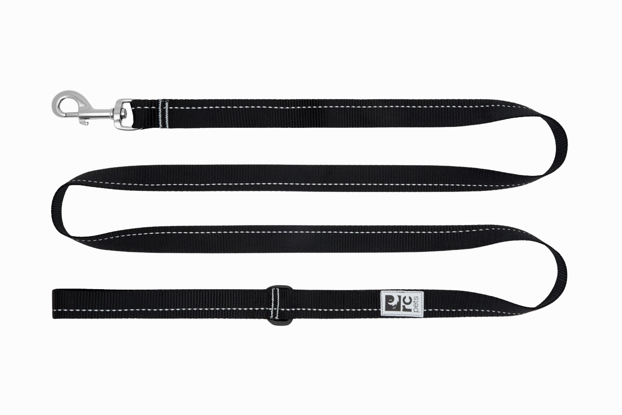 RC Pets Primary Dog Leash 3/4"x6' - Black